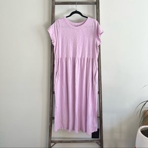 Lavender T-shirt Dress